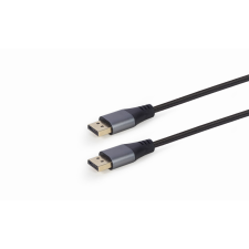 Gembird DisplayPort v1.4 - DisplayPort kábel 1.8m - Fekete kábel és adapter