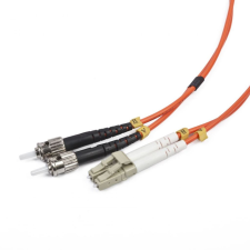 Gembird Duplex optikai kábel 10m narancs OEM (CFO-LCST-OM2-10M) kábel és adapter