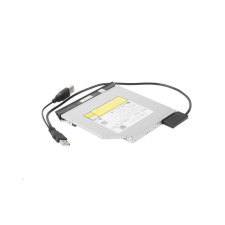 Gembird External USB -> SATA átalakító (slim SATA SSD/DVD)  (A-USATA-01) kábel és adapter