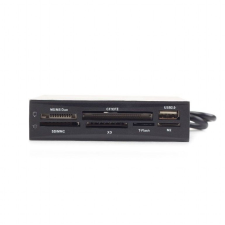Gembird FDI2-ALLIN1-02-B Internal USB card reader/writer Black kártyaolvasó