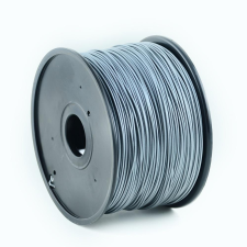 Gembird Filament ABS 1.75mm 1kg - Ezüst (3DP-ABS1.75-01-S) nyomtató kellék