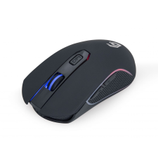 Gembird Firebolt Wireless RGB Gaming mouse Black egér