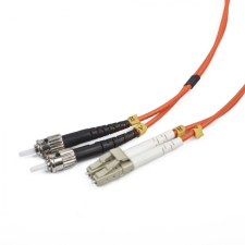 Gembird FO-LCST-OM2-10M Duplex multimode fibre optic cable 10m bulk packing kábel és adapter