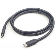 Gembird Gembird USB-C -> USB-C M/M adatkábel 1m fekete kábel és adapter