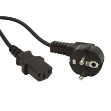 Gembird hálózati PC tápkábel VDE, 1.8m (PC-186-VDE) kábel és adapter
