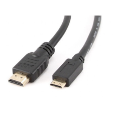  Gembird HDMI 2.0 -&gt; HDMI mini C M/M video jelkábel 3m fekete kábel és adapter