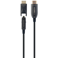 Gembird HDMI 2.0 Összekötő Fekete 30m CCBP-HDMID-AOC-30M kábel és adapter