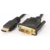 Gembird HDMI -> DVI-D M/M video jelkábel 4.5m fekete (CC-HDMI-DVI-15)
