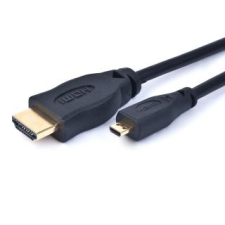 Gembird HDMI -HDMI Micro kábel aranyozott csatlakozóval 3m, bulk csomagolás kábel és adapter