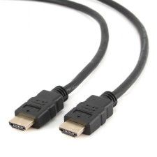 Gembird HDMI High Speed male-male cable 1m Black kábel és adapter