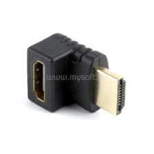 Gembird HDMI M/F adapter fekete 90°fel (A-HDMI270-FML) kábel és adapter