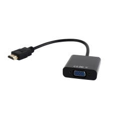 Gembird HDMI VGA + audio átalakító adapter (A-HDMI-VGA-03) kábel és adapter