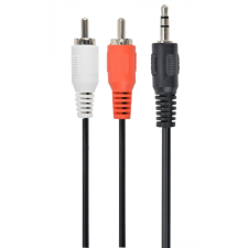 Gembird JACK - RCA kábel 5m (3.5mm jack apa - 2xRCA apa) kábel és adapter