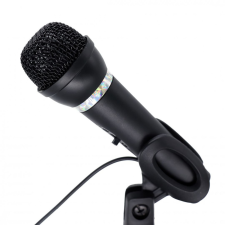 Gembird MIC-D-04 condenser microphone with desk-stand Black mikrofon