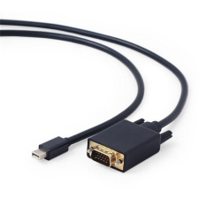  Gembird Mini DisplayPort -&gt; VGA M/M video jelkábel 1.8m fekete kábel és adapter
