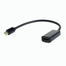 Gembird Mini Displayport v1.1 - HDMI v1.3b adapter Fekete kábel és adapter