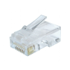 Gembird Moduláris RJ45 csatlakozó UTP CAT6 kábelhez (10 db / csomag)