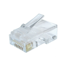 Gembird Moduláris RJ45 csatlakozó UTP CAT6 kábelhez (10 db / csomag) kábel és adapter