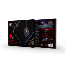 Gembird MP-GAMELED-M Gaming Egérpad (MP-GAMELED-M) egérpad