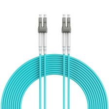 Gembird OM4 Fibre Optic Patch Cable 5m Blue - CFO-MDOM4-LC/LC-5M kábel és adapter