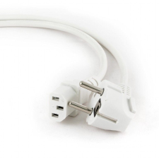 Gembird PC-186W-VDE Power cord (C13) VDE approved 1,8m White kábel és adapter
