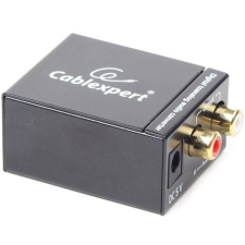 Gembird RCA (Digital Coax) Toslink Standard -> 2db RCA F/F adapter kábel és adapter