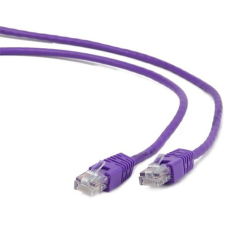 Gembird rj45 cat6 ftp m / m adatkábel 0.25m lila pp6-0.25m/v kábel és adapter