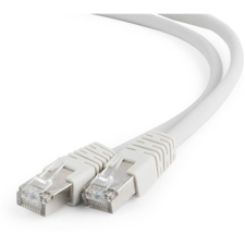 Gembird RJ45 CAT6A FTP M/M adatkábel 10m szürke LSZH kábel és adapter