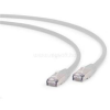 Gembird RJ45 CAT6A S/FTP - RJ45 CAT6A S/FTP M/M adatkábel 0.25m szürke LSZH (PP6A-LSZHCU-0.25M)