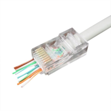 Gembird RJ45 UTP Cat6 csatlakozó dugó, 100db (LC-PTU-01/100) kábel és adapter