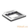 Gembird Slim mounting frame for 2,5' drive to 5,25' bay, for drive up to 12,7mm