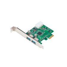 Gembird UPC-30-2P USB 3.0 PCI-E host adapter (UPC-30-2P) vezérlőkártya