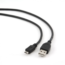 Gembird USB2.0 A-microUSB 3m Black kábel és adapter