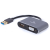 Gembird USB 3.0 15cm A-USB3-HDMIVGA-01