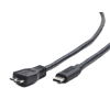Gembird USB 3.0 micro-B M - USB Type-C M Adatkábel 1m Fekete