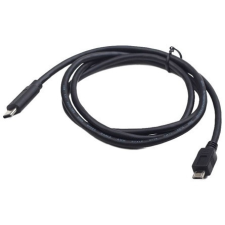  Gembird USB-C -&gt; USB-B 2.0 micro M/M adatkábel 3m fekete kábel és adapter