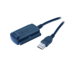 Gembird USB to IDE/SATA adapter cable Black kábel és adapter