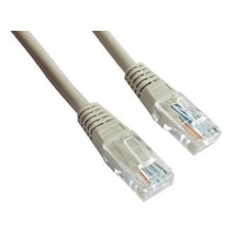 Gembird UTP Cat5e patch kábel 20m - szürke kábel és adapter