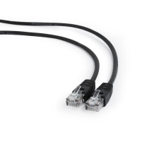 Gembird UTP CAT5e patch kábel 5m, fekete (PP12-5M/BK) kábel és adapter