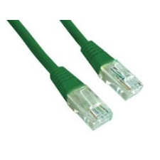 Gembird UTP Cat5e patch kábel 5m - zöld kábel és adapter