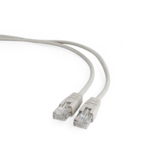 Gembird UTP CAT5e patch kábel 7.5m, szürke (PP12-7.5M) kábel és adapter