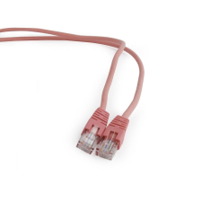 Gembird UTP CAT5e RJ45 patch kábel, 2m, rózsaszín (PP12-2M/RO) kábel és adapter