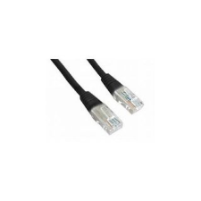 Gembird UTP kat.5e RJ45 patch kábel  0.25m  fekete kábel és adapter
