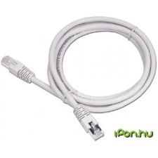 Gembird UTP Összekötő Szürke 1m PP12-1M kábel és adapter