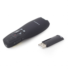 Gembird WP-L-12 Wireless Presenter Red Laser Black prezenter