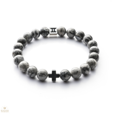 GEMINI Classic Cross Grey karkkötő S - C10S karkötő