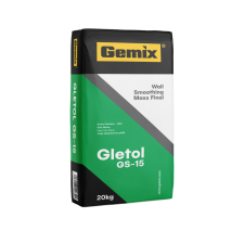  Gemix GS15 Finish gépi glett 1 raklap 48db 960kg ingyenes szállítással glett, gipsz, csemperagasztó, por
