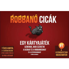 GÉMKER-GÉMKLUB Robbanó cicák kártyajáték (EXP10003) kártyajáték