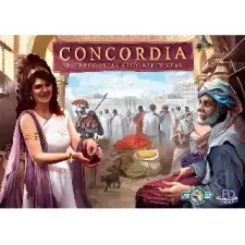 Gémklub Concordia: Sestertiusszal kikövezett utak társasjáték társasjáték