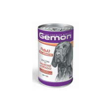  Gemon dog  adult lazac&#038;zöldségekkel konzerv 1250g kutyaeledel